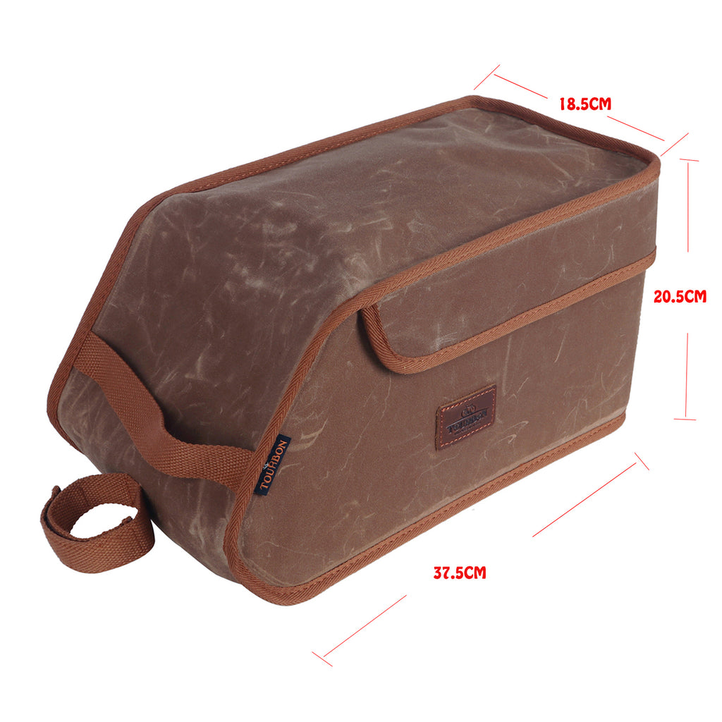 Brown Canvas Bicycle Trunk Cooler Bag M91640