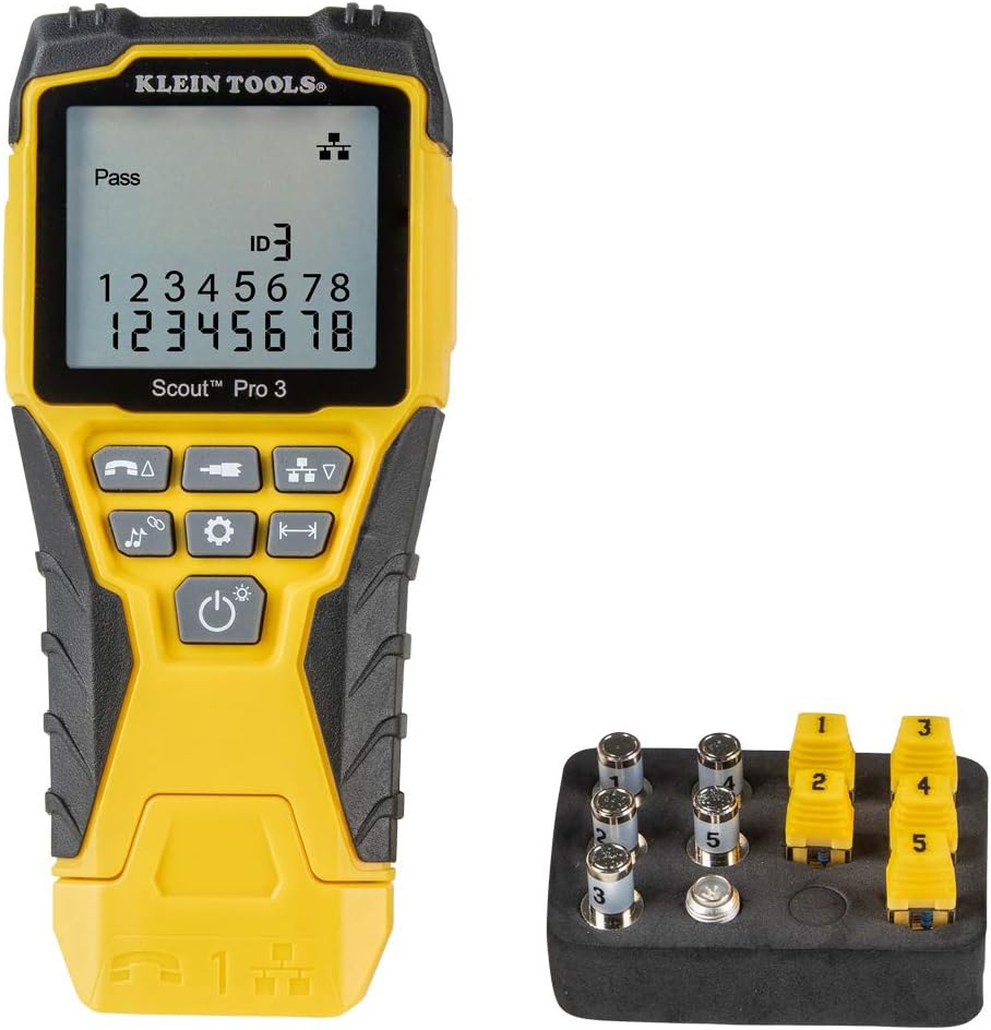 Cable Tester Kit with 5 Locator Remotes K76945