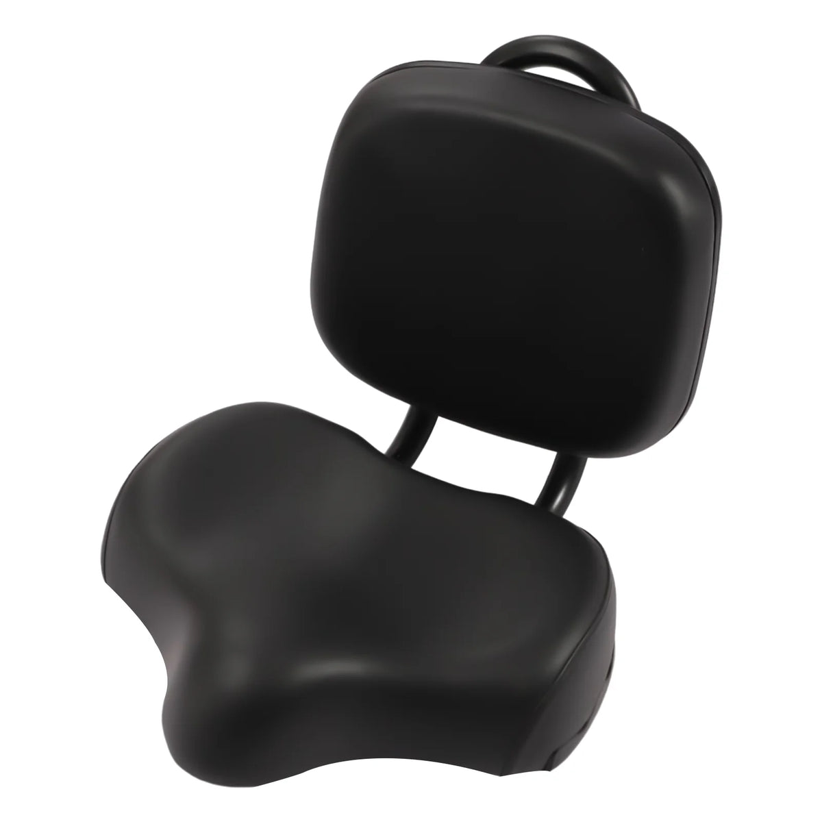 Extra Wide Leather Bike Saddle Seat with Backrest C588470
