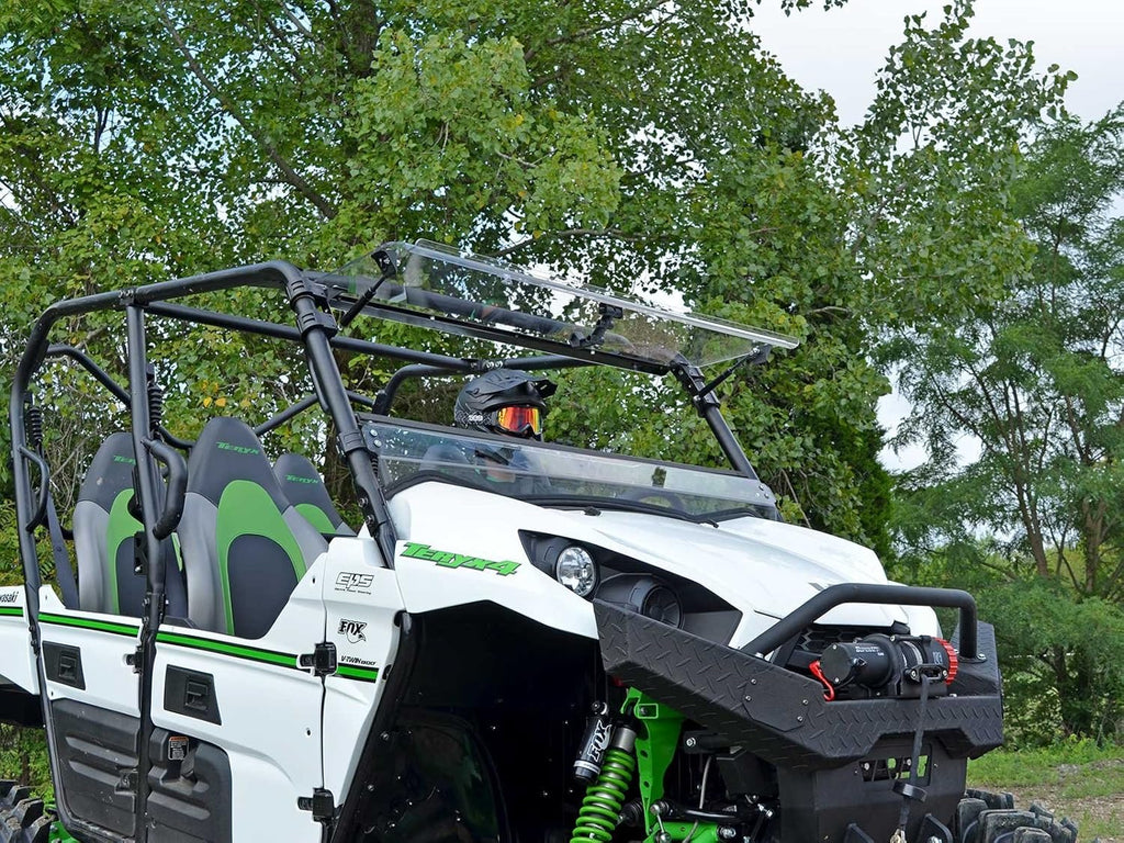 Scratch Resistant Flip Windshield for Kawasaki Teryx H221