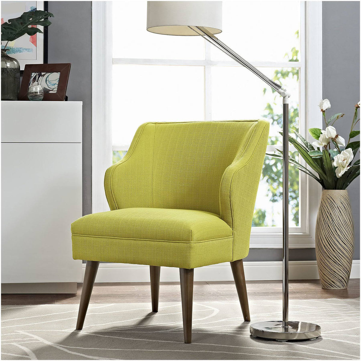 Wheatgrass Fabric Armchair J210