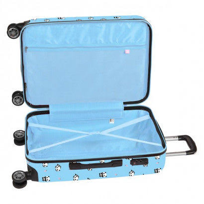 Light Blue 20 Cabin Suitcase V476