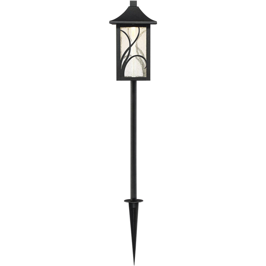 Black LED Landscape Path Light Set of 2 F5402