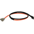 Black 9 ft Pipe Trace Cable with Stat and Plug K303288