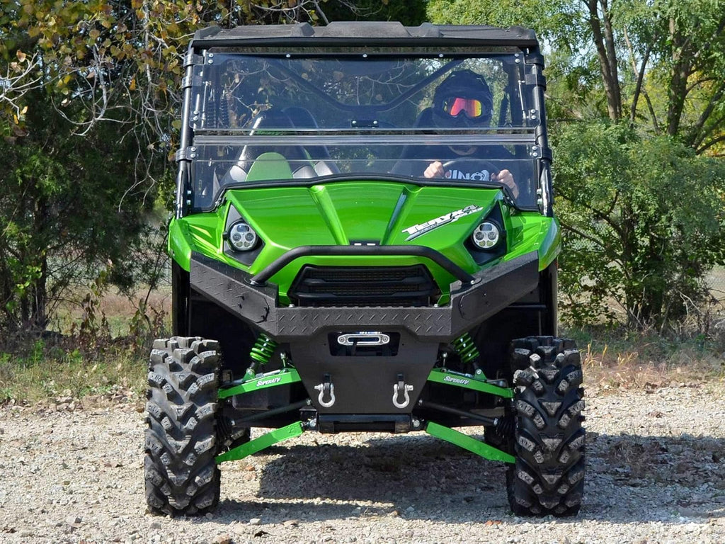 Scratch Resistant Flip Windshield for Kawasaki Teryx H221