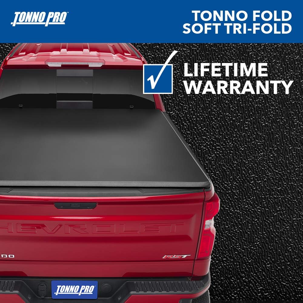 Soft Folding Truck Bed Tonneau Cover P9841