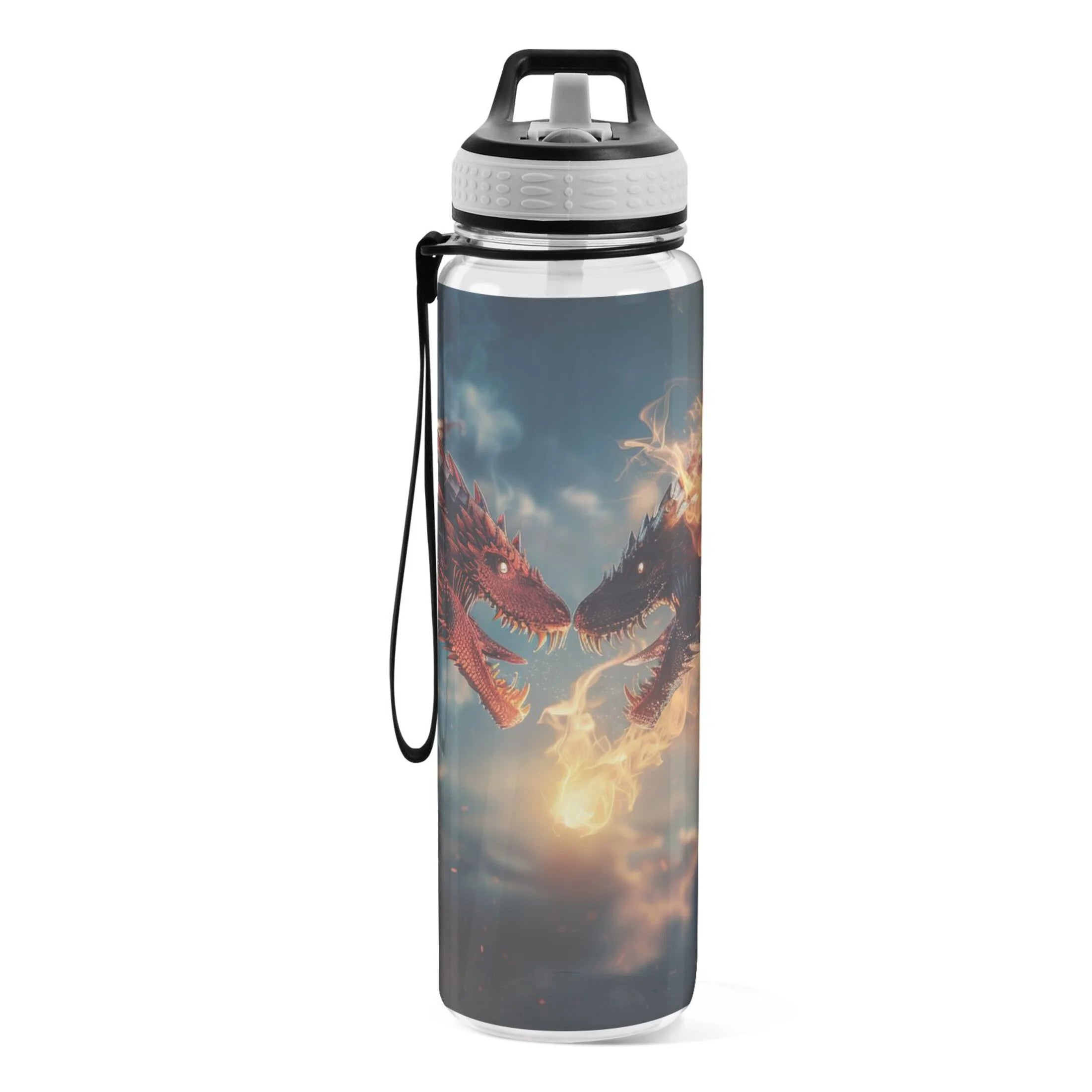 32oz Tritan Sports Water Bottle with Straw U7144