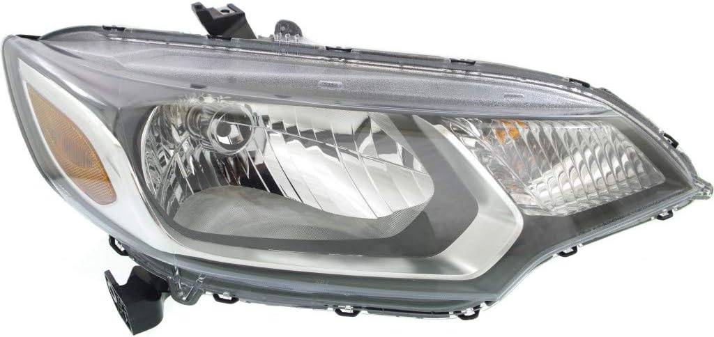 Passenger Side Halogen Headlight Assembly for Honda Fit 2015 2016 2017 U3058