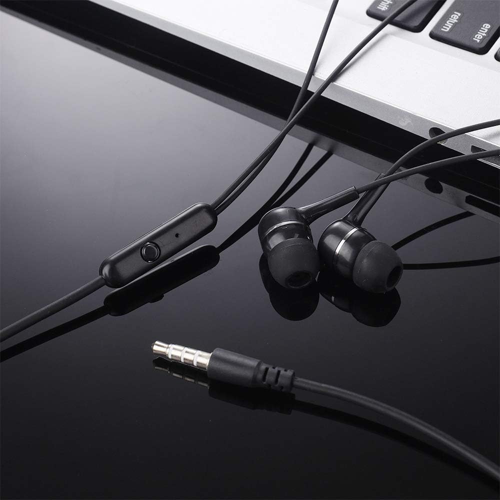 50 Packs Multi Colored Earbuds Headphones with Microphone F9411