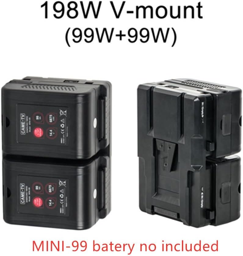Dual V-Mount Battery Plate with 2 D-tap Output V530