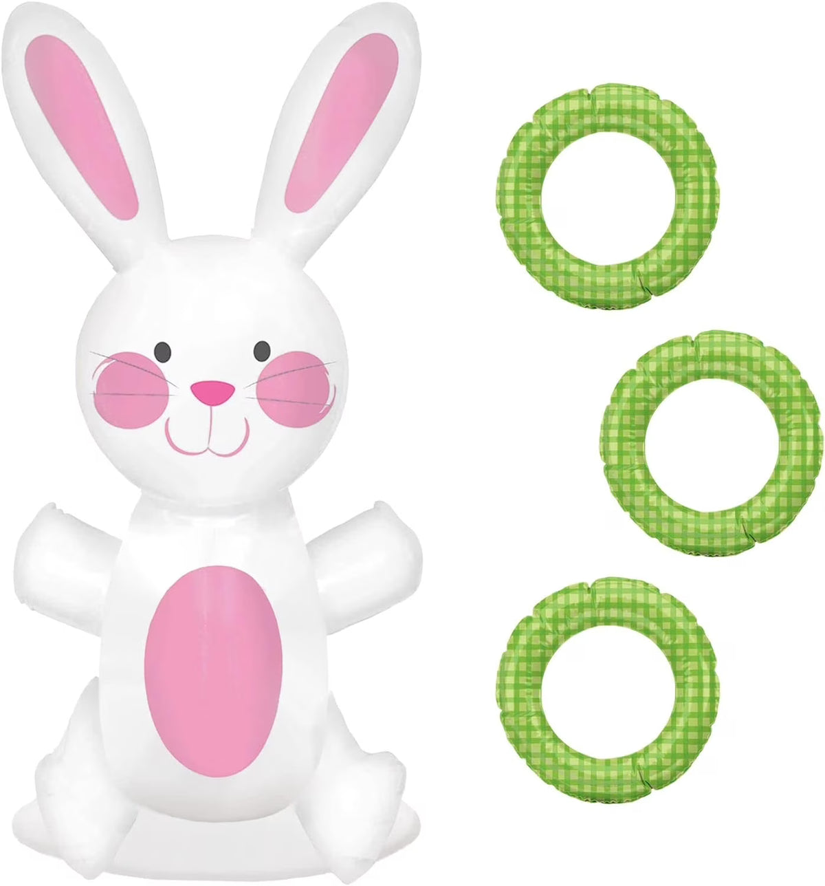 Multicolor Easter Bunny Ring Toss Game Inflatables Z3530