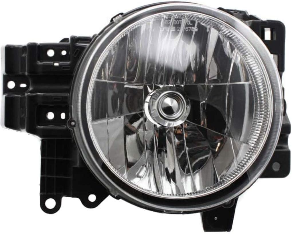 Passenger Side Headlight Unit D760
