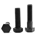 5/16x22-18 x 1 1/2x22 Coarse Thread Grade 5 Hex Cap Screw Medium Carbon Steel Black Oxide Pk 1000 F46347