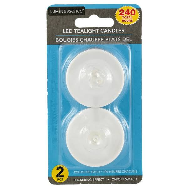 White LED Tealight - 2 ct A706104