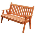 Western Red Cedar English Garden Bench 5ft R530835