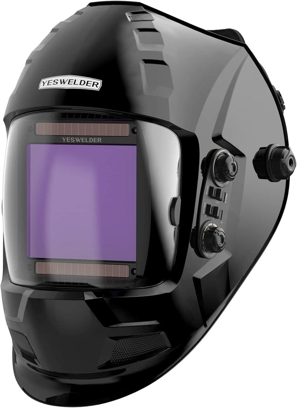 Auto Darkening Welding Helmet with Fan and Light K333