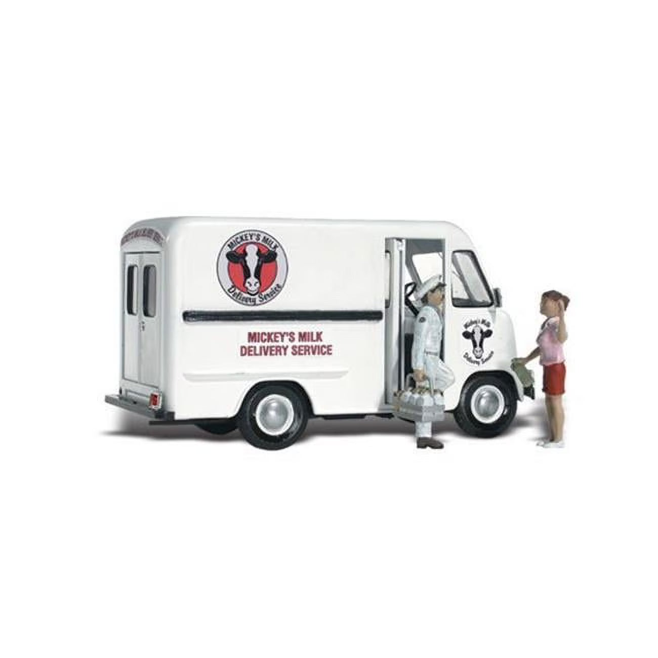 Mickeys Milk Delivery Truck with Figures A8289