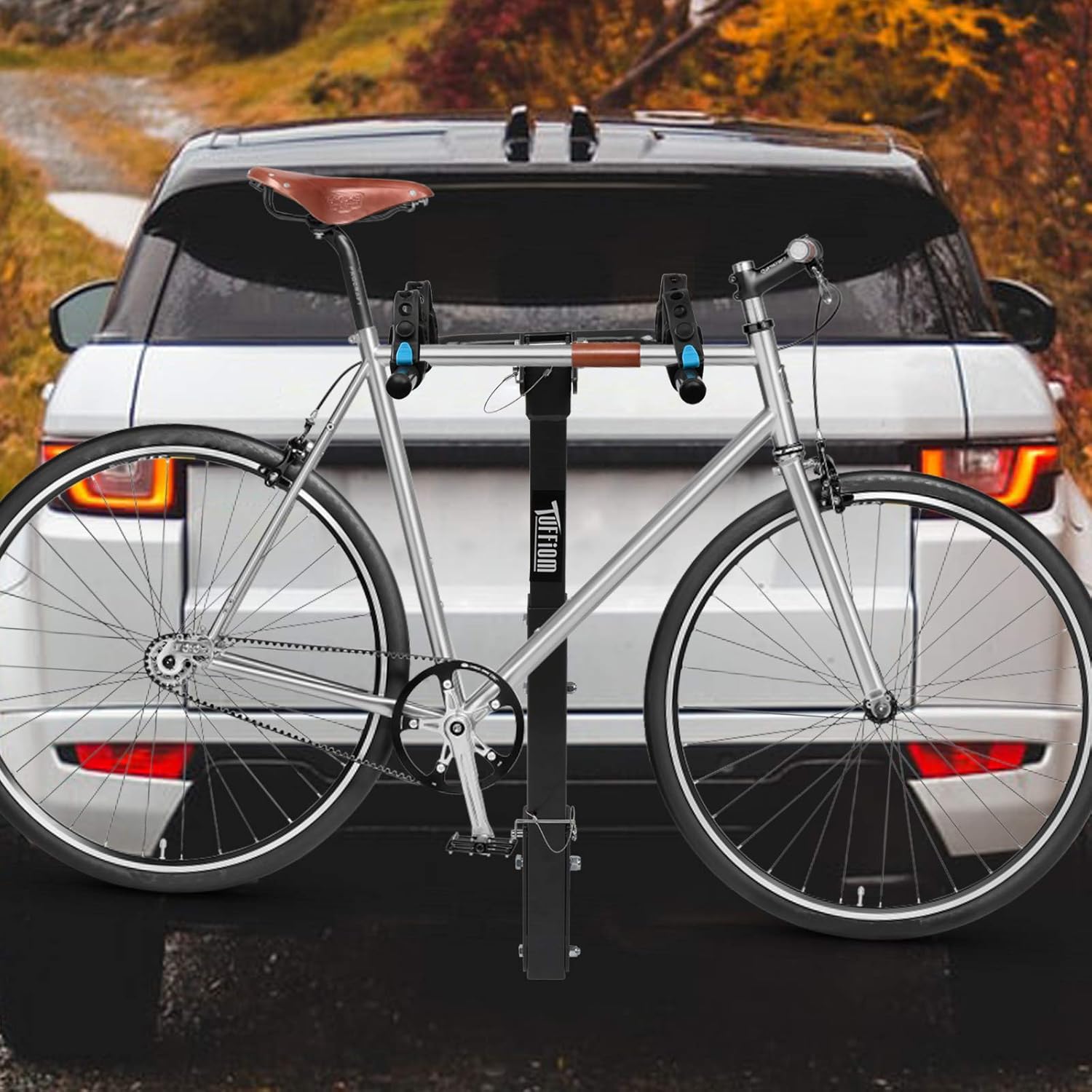 2-Bike Hitch Mount Rack with 2Inch Hitch Receiver, Black E34820