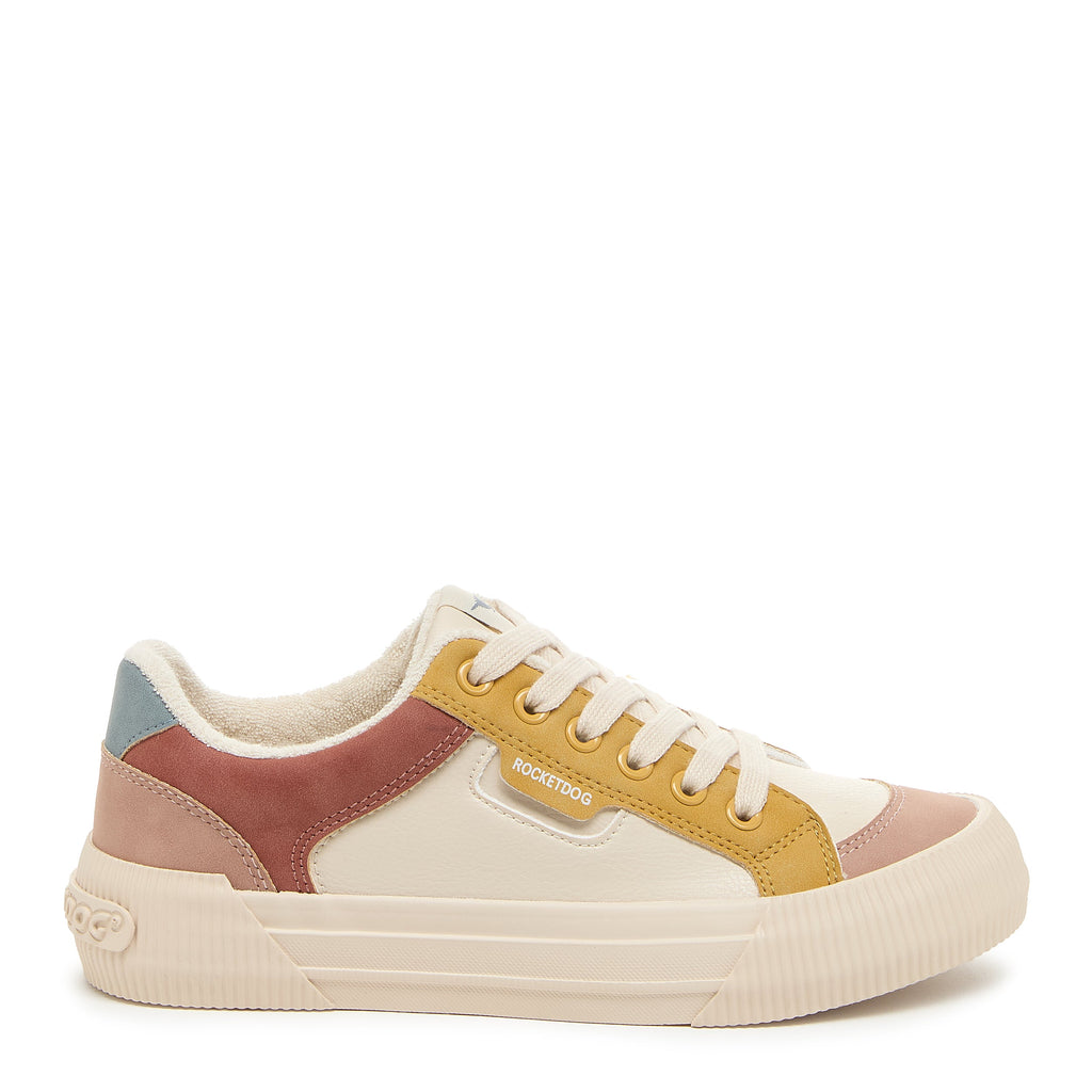 Cheery Tan Color Block Sneaker