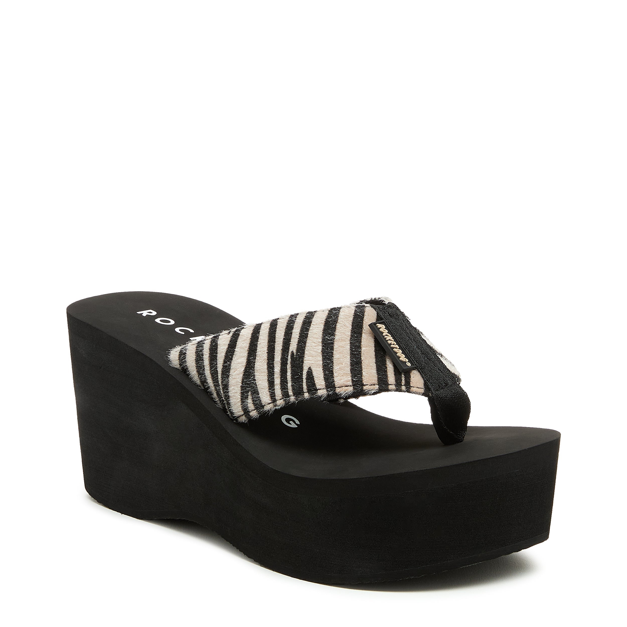 Crush Tan Animal Print Flip-Flops