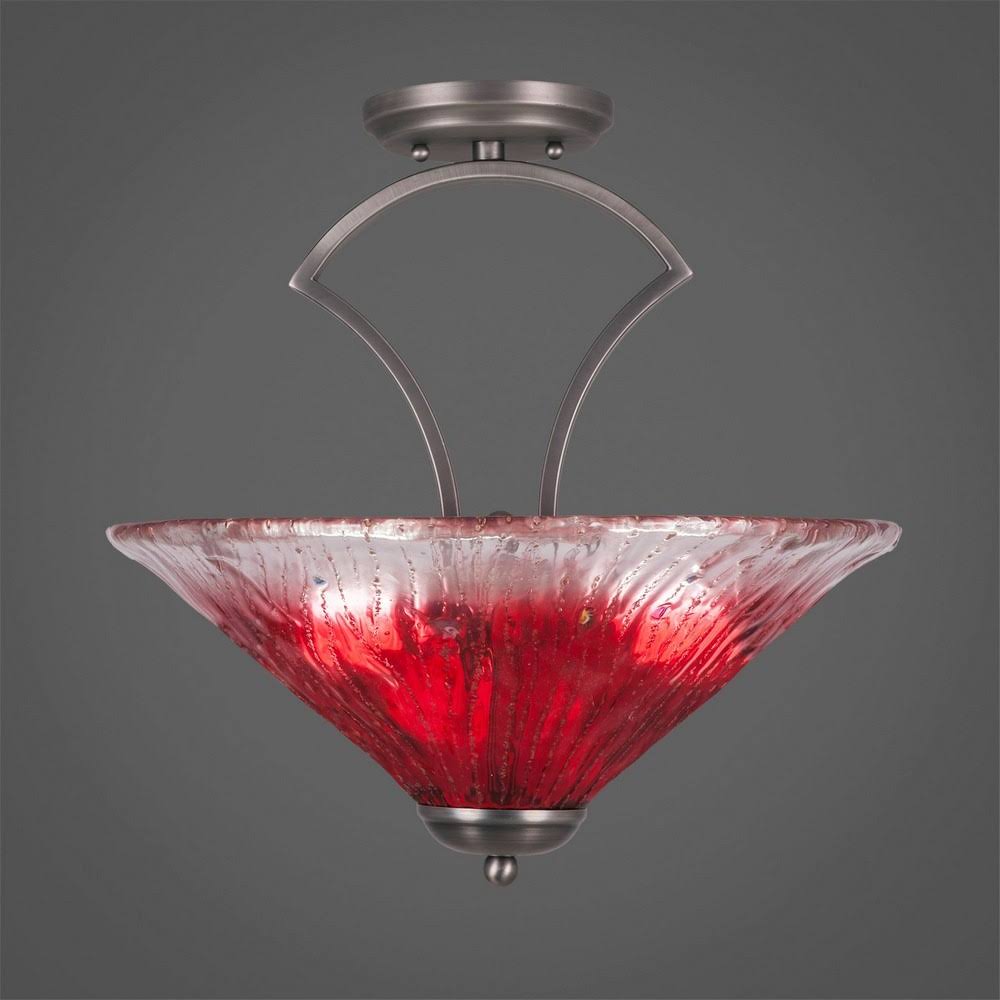 Three Light Semi-Flush Mount Y853495