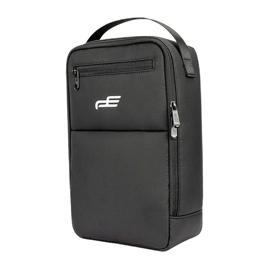 Black Zippered Golf Shoe Storage Bag T9077