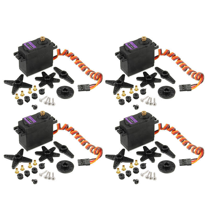 6DOF Aluminum Robot Arm Kit with 6 Pcs Servo B66237