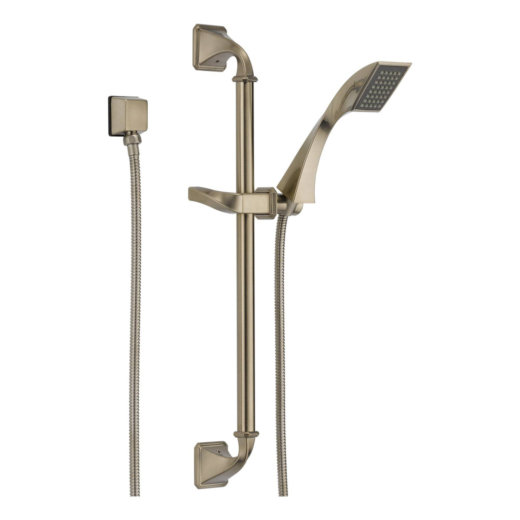 Brushed Nickel Slide Bar Handshower E230114