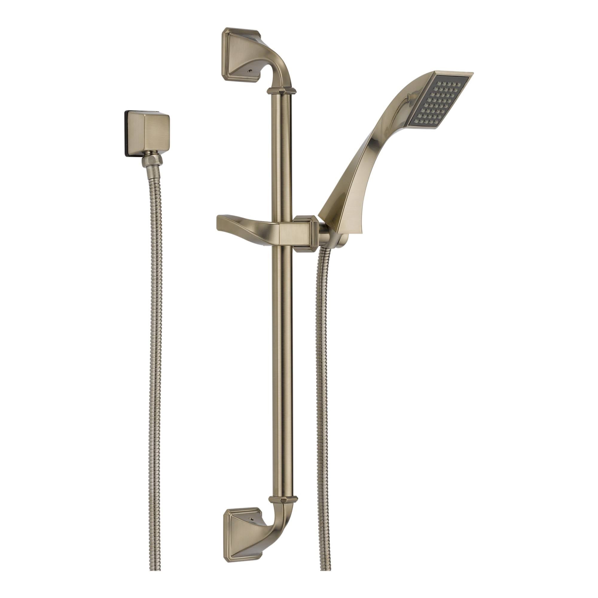 Brushed Nickel Slide Bar Handshower E230114
