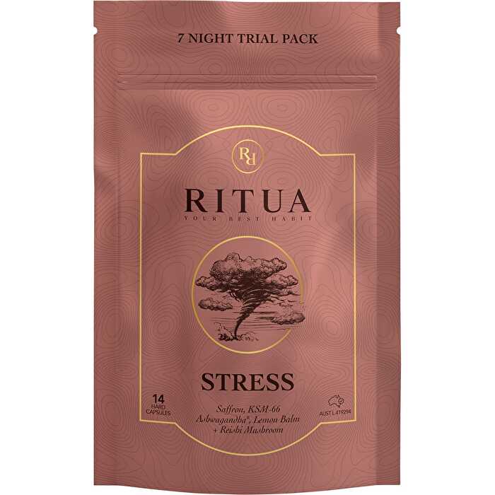 14 Caps Saffron Ashwagandha LemonBalm Reishi Supplement U5919