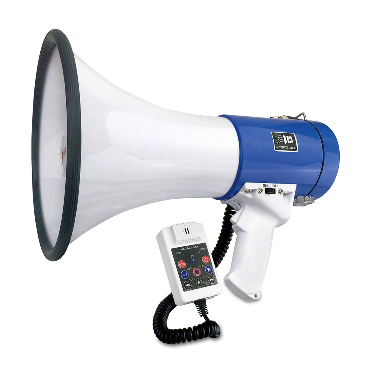 50W Rechargeable Megaphone Speaker with Built in Siren (2 Pack) R487951