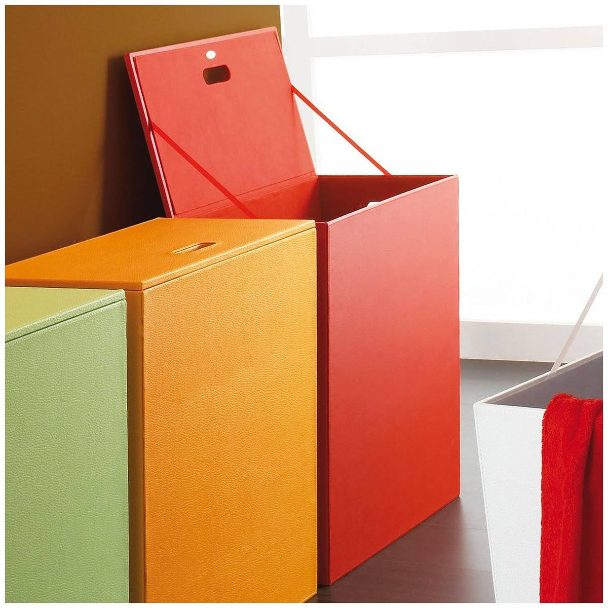 Red Laundry Basket G10999