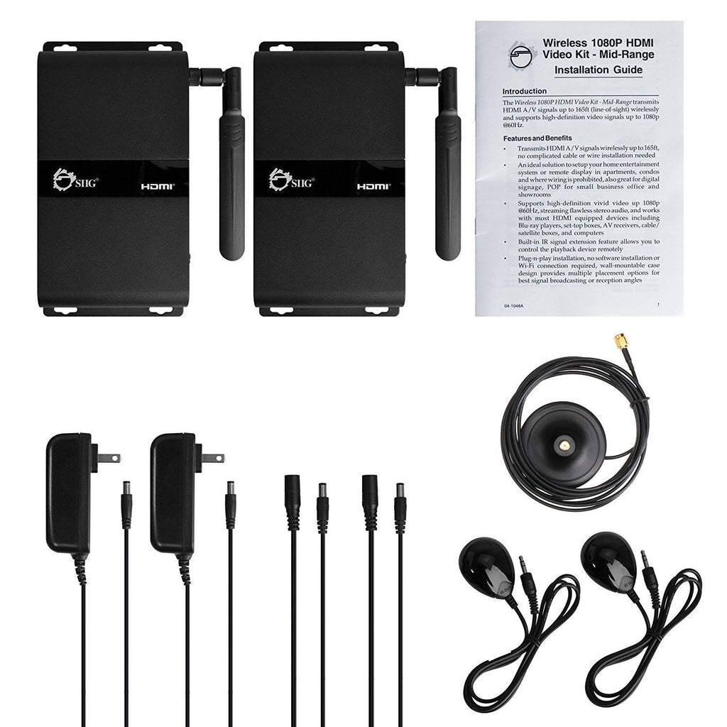 Wireless Multi-Channel Expandable HDMI Extender Kit J47627