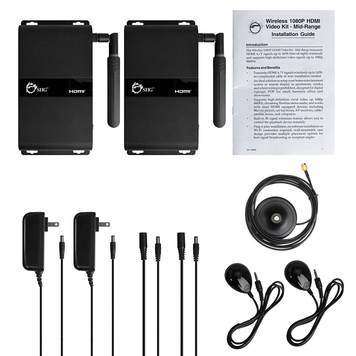 Wireless Multi-Channel Expandable HDMI Extender Kit J47627