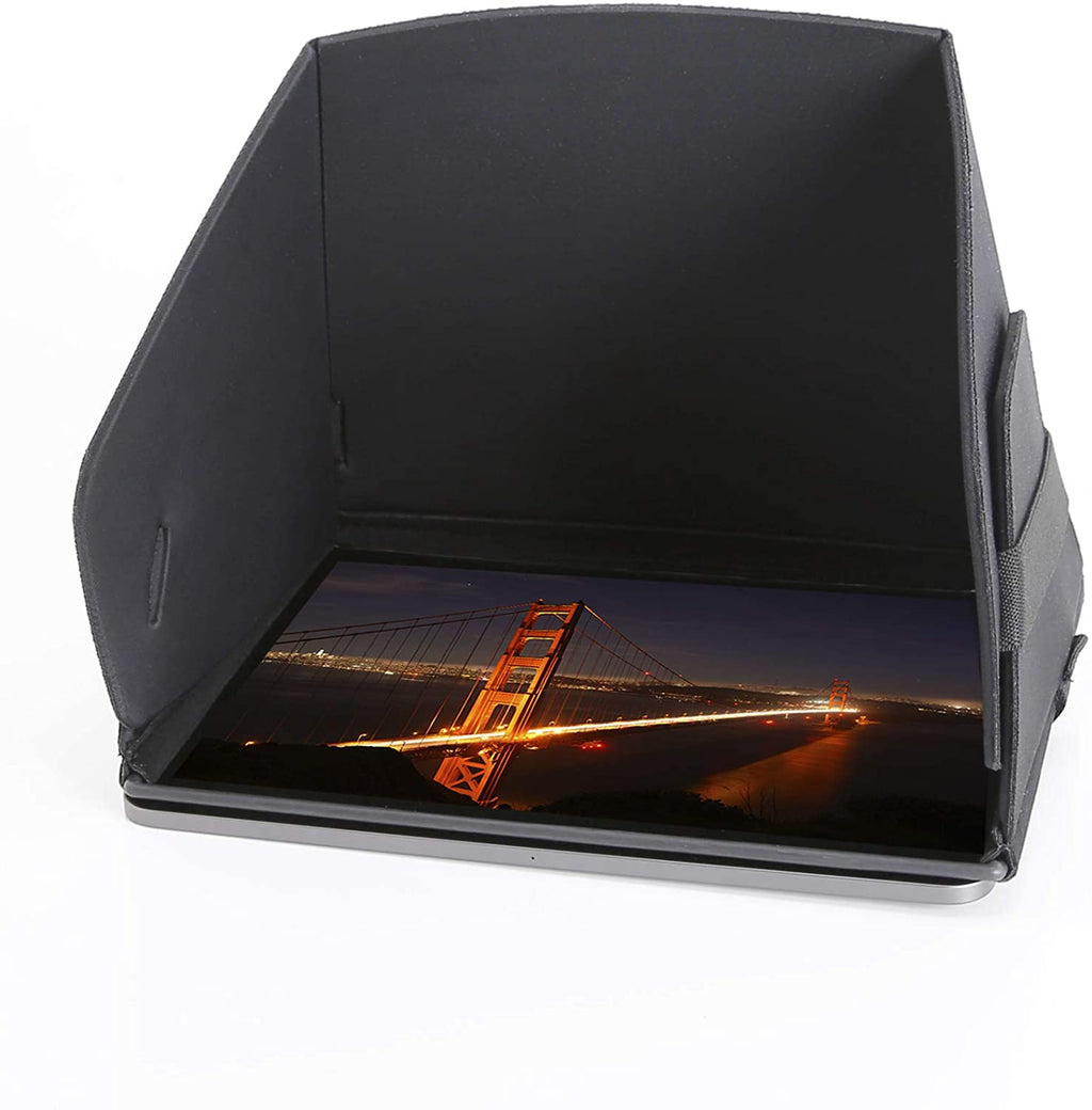 Collapsible Molded iPad 10.2" Sun Shade and Privacy Hood T7844