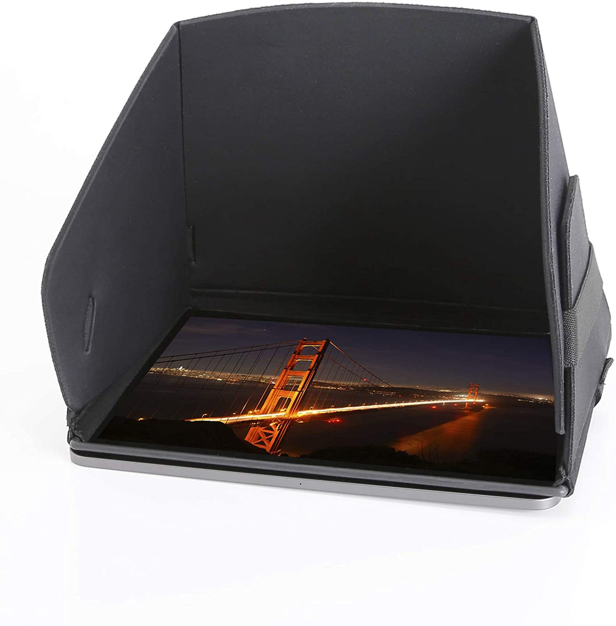 Collapsible Molded iPad 10.2" Sun Shade and Privacy Hood T7844