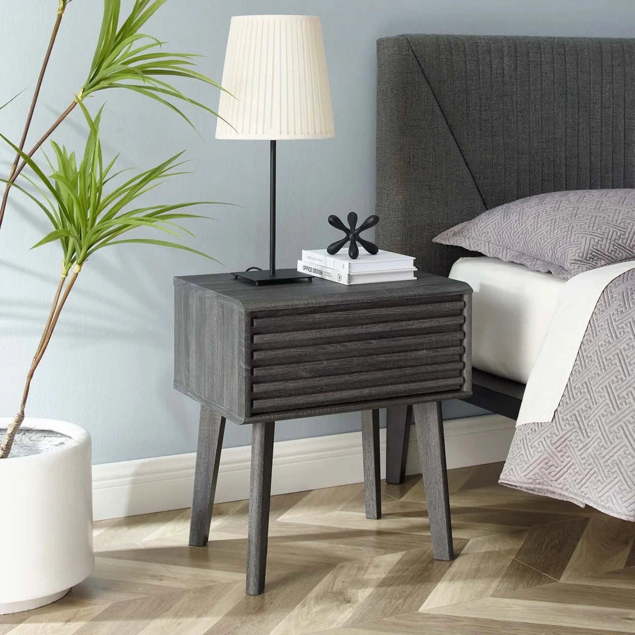 Charcoal End Table Q57923