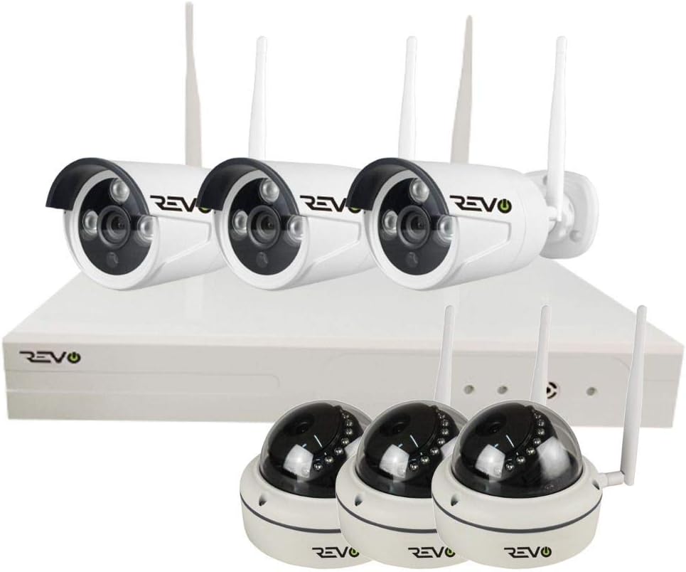 4CH Wireless NVR Security System with 1TB HDD & 4X 1080p Battery Operated Cameras with 2-Way Audio K778