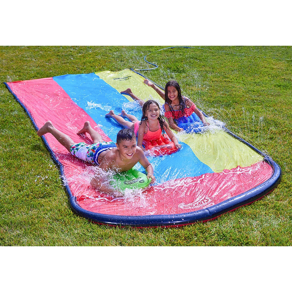 16 ft Long Water Slide with 3 Boogie Boards C880353