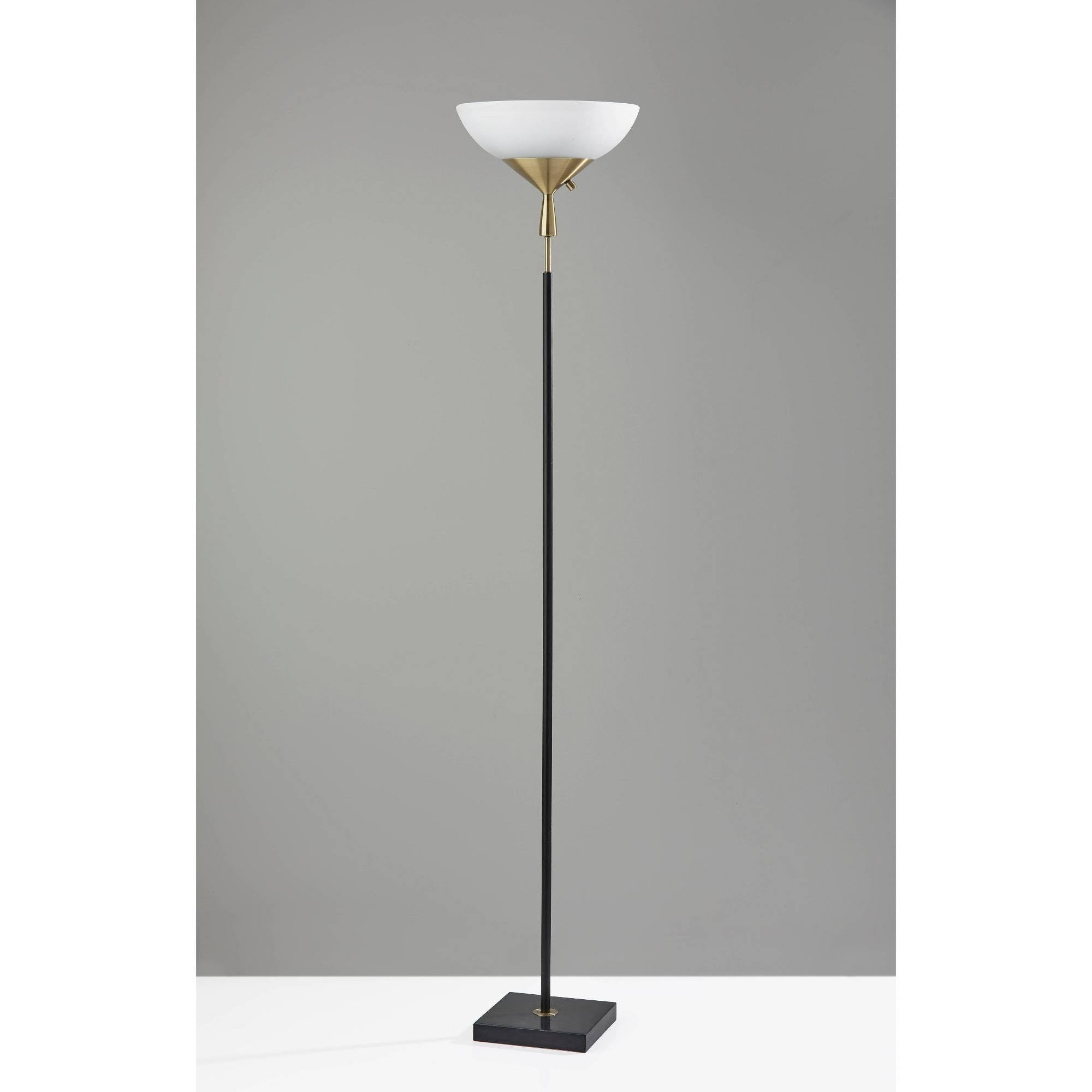 Black Torchiere Lamp L957901