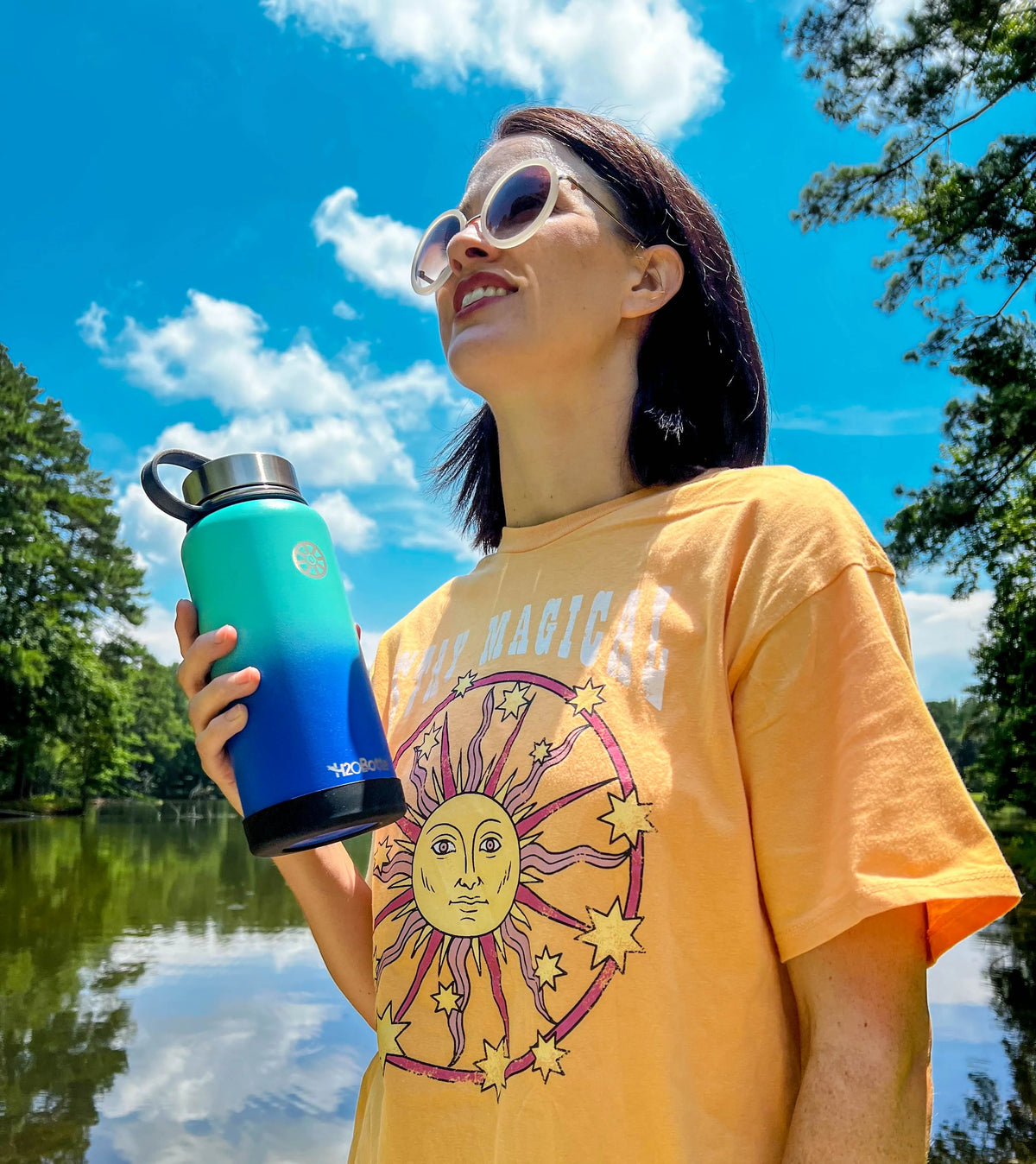 32 oz Stainless Steel Vacuum Insulated Water Bottle X96637
