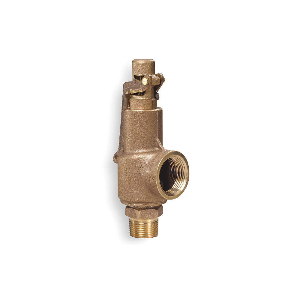 Safety Relief Valve, 3/4 x 1 In, 15 PSI A65470