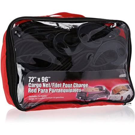 Black 72 inch x 96 inch Cargo Net with Carry Bag G2874