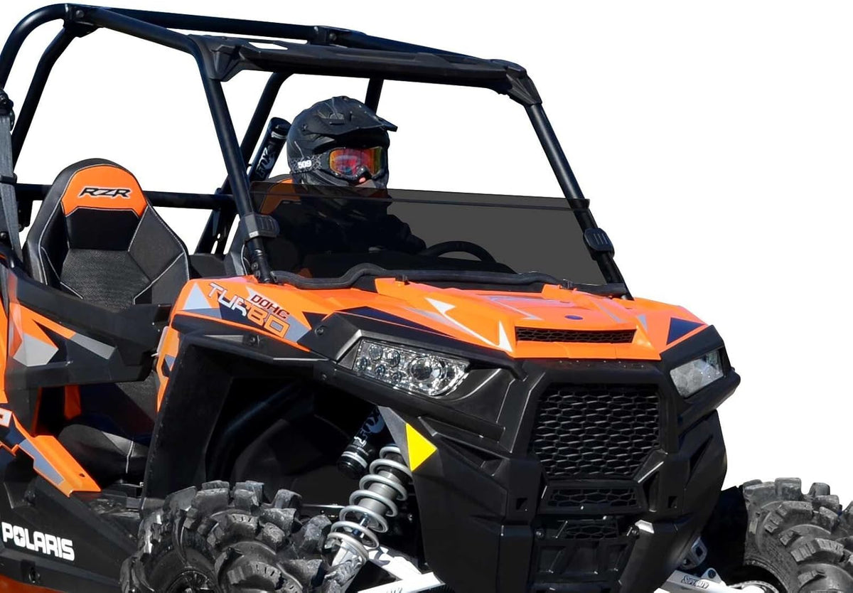 Heavy Duty Non-Scratch Clear Polycarbonate Half Windshield T106361