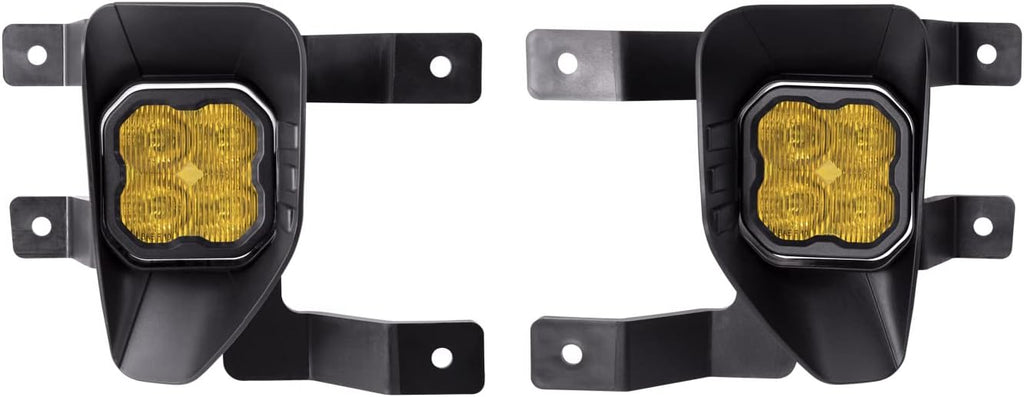 Yellow SAE/DOT LED Fog Light Kit for Chevrolet Silverado 1500 LD 2019 I63680