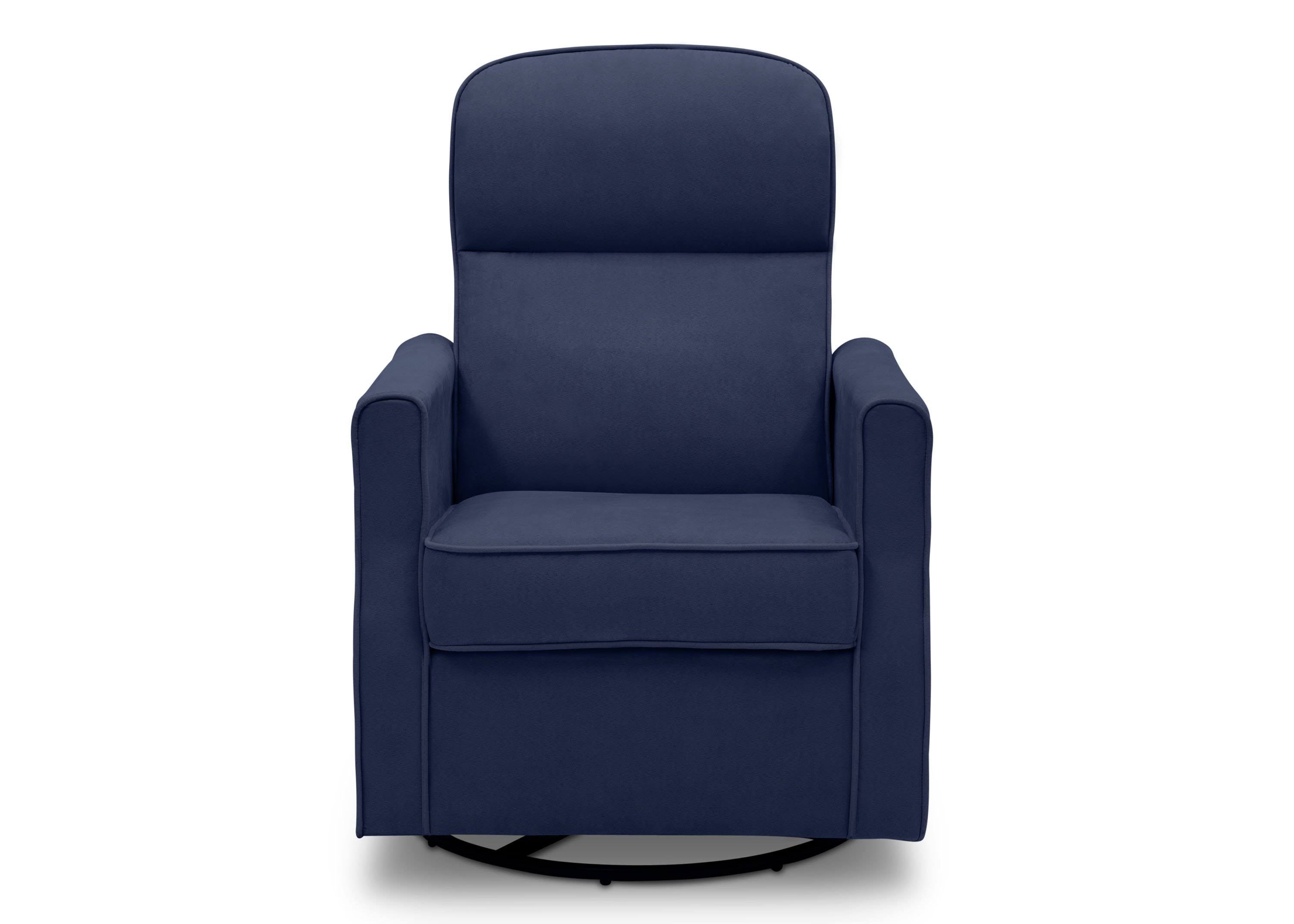 Navy Swivel Glider Rocker Chair Q963092