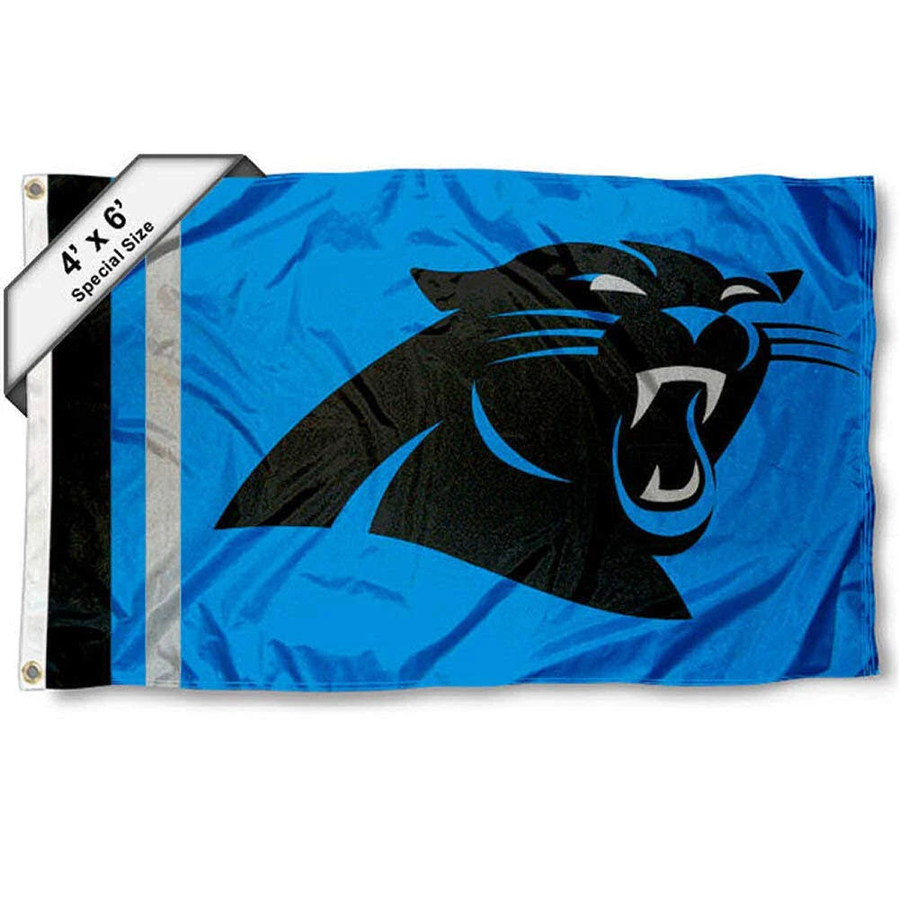 Carolina Panthers 4 x 6 Foot Flag C247049