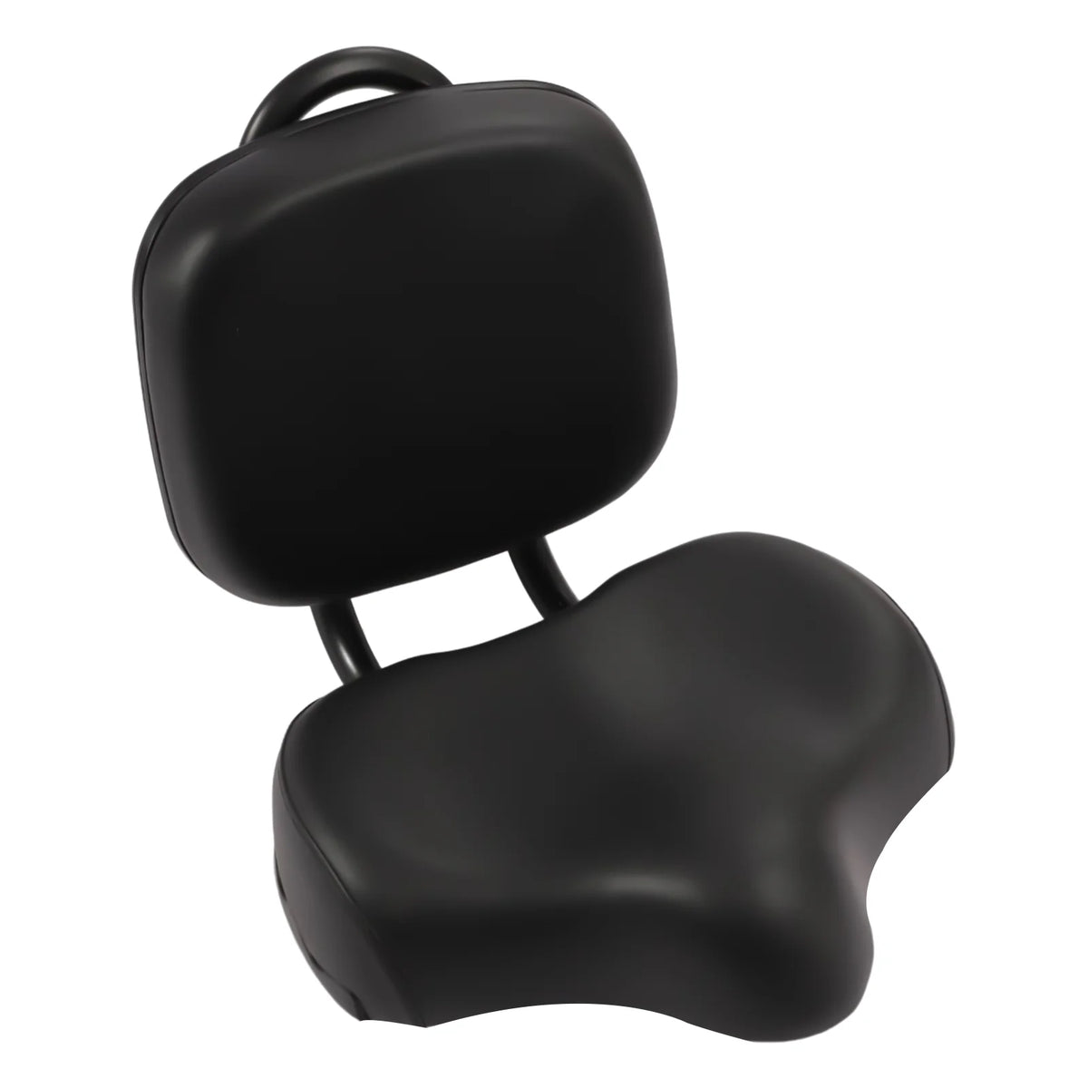 Extra Wide Leather Bike Saddle Seat with Backrest C588470