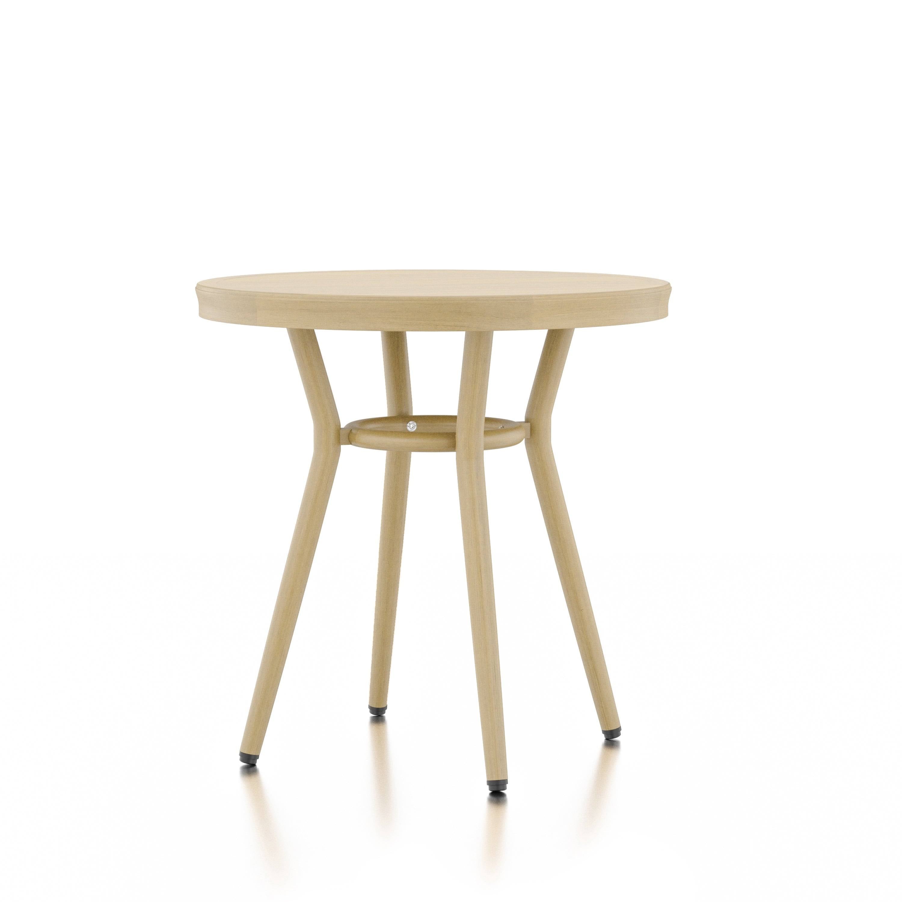 Natural Tone 22-inch Side Table I873