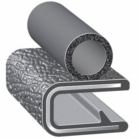 Trim Seal with Alum Clip, 100 ft R288